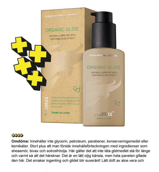 Aftonbladet bäst i test glidmedel Viamax organic glide 70ml
