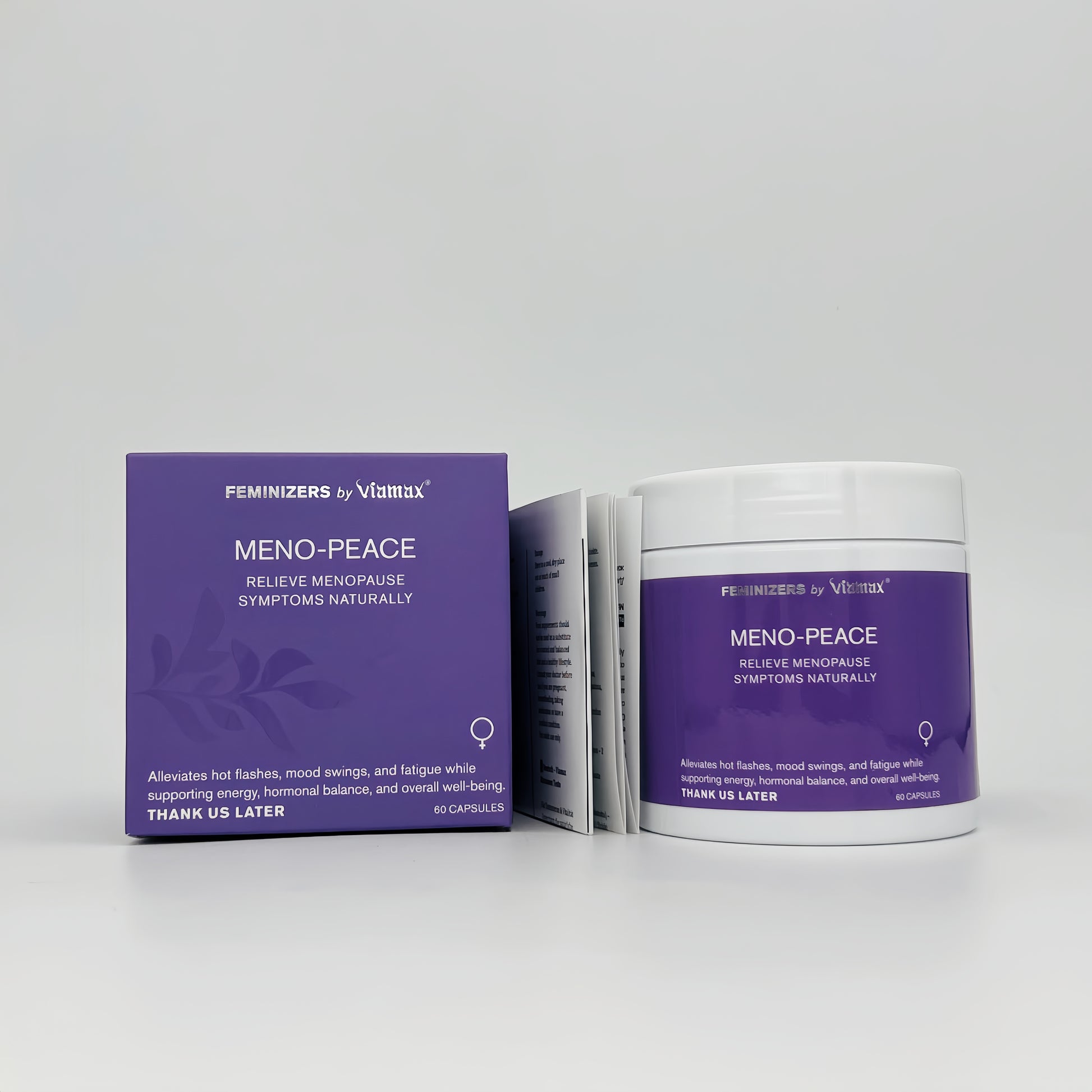 Viamax MenoPeace – natural food supplement for women, 60 vegetarian capsules