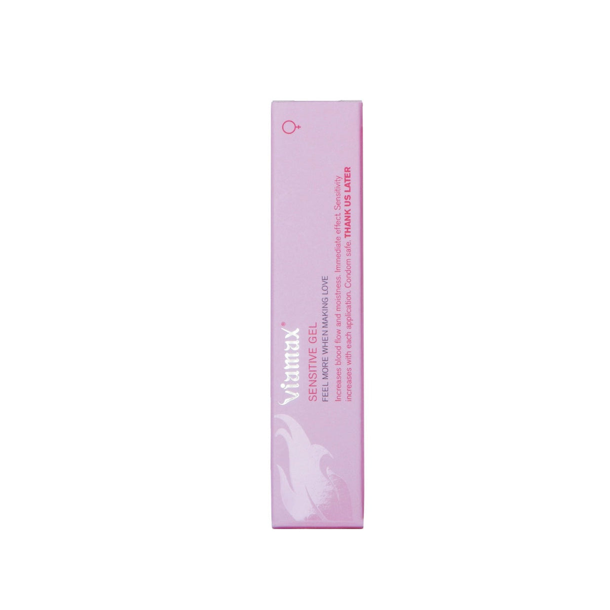 Viamax Sensitive Gel packaging – intimate gel designed for sensitivity and pleasure