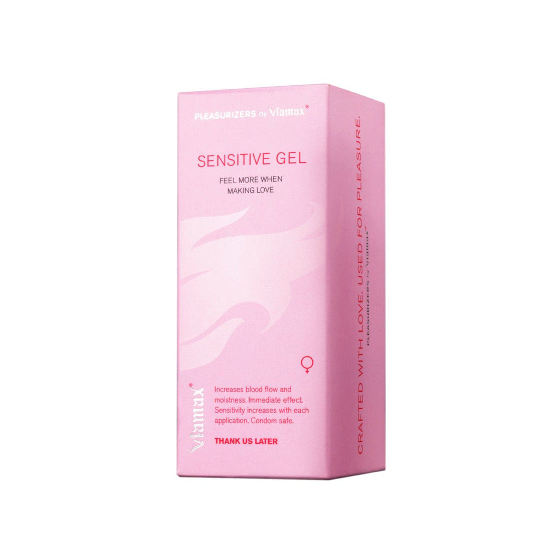 Viamax Sensitive Gel packaging – intimate gel designed for sensitivity and pleasure