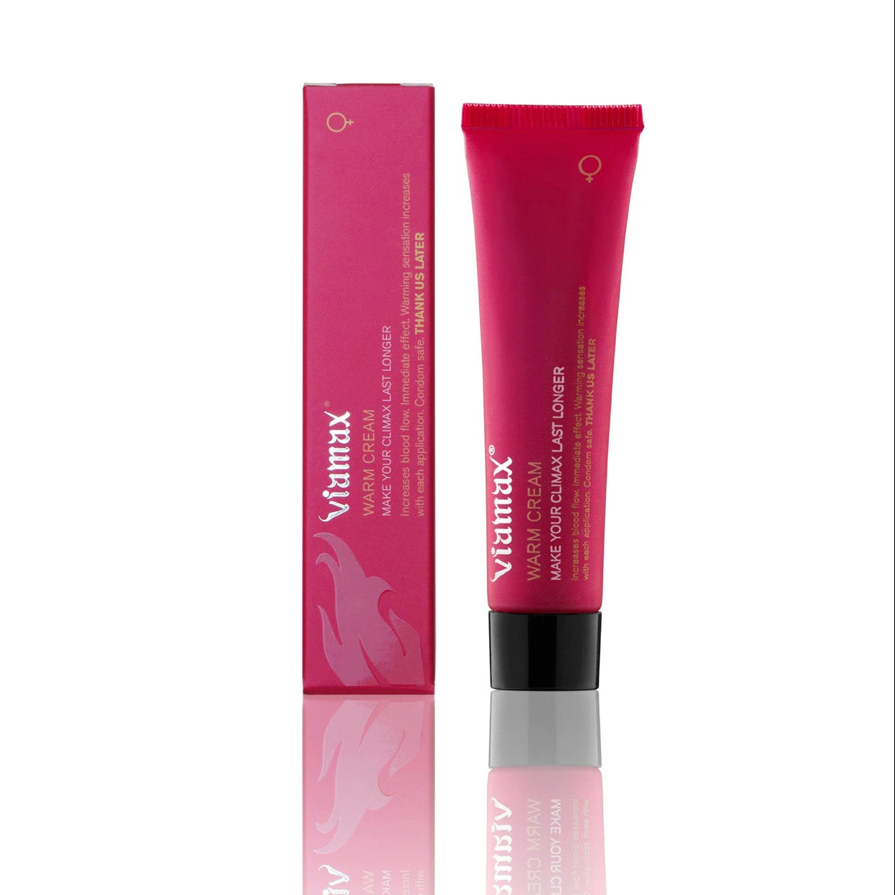 Viamax Warm Cream – warming intimate cream for enhanced pleasure, 15 ml