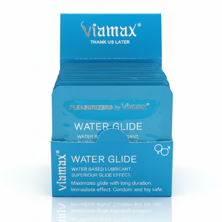 Viamax sachet water glide 2ml travlet size