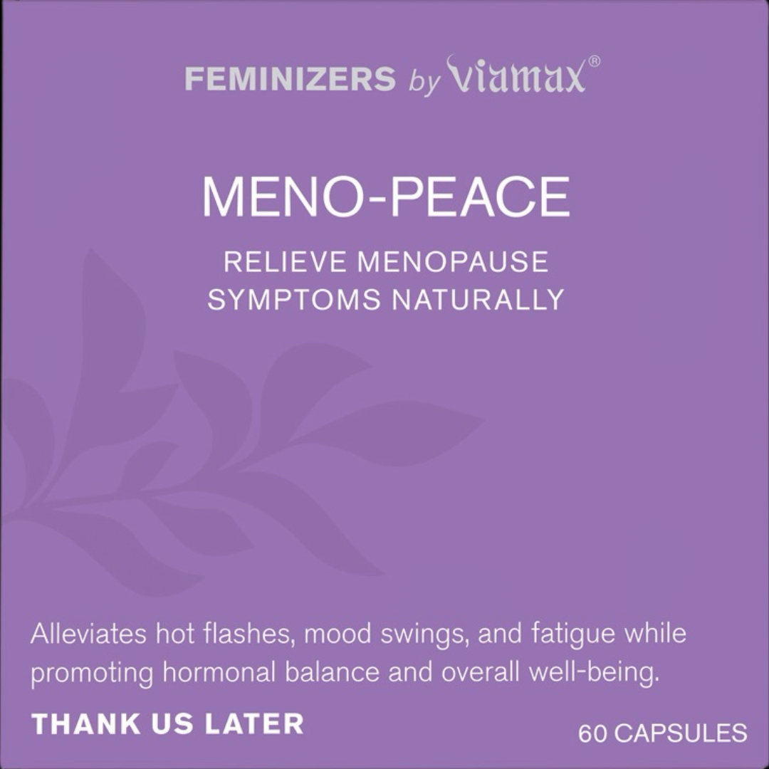 Viamax MenoPeace – dietary supplement with red clover, sage and saffron extracts
