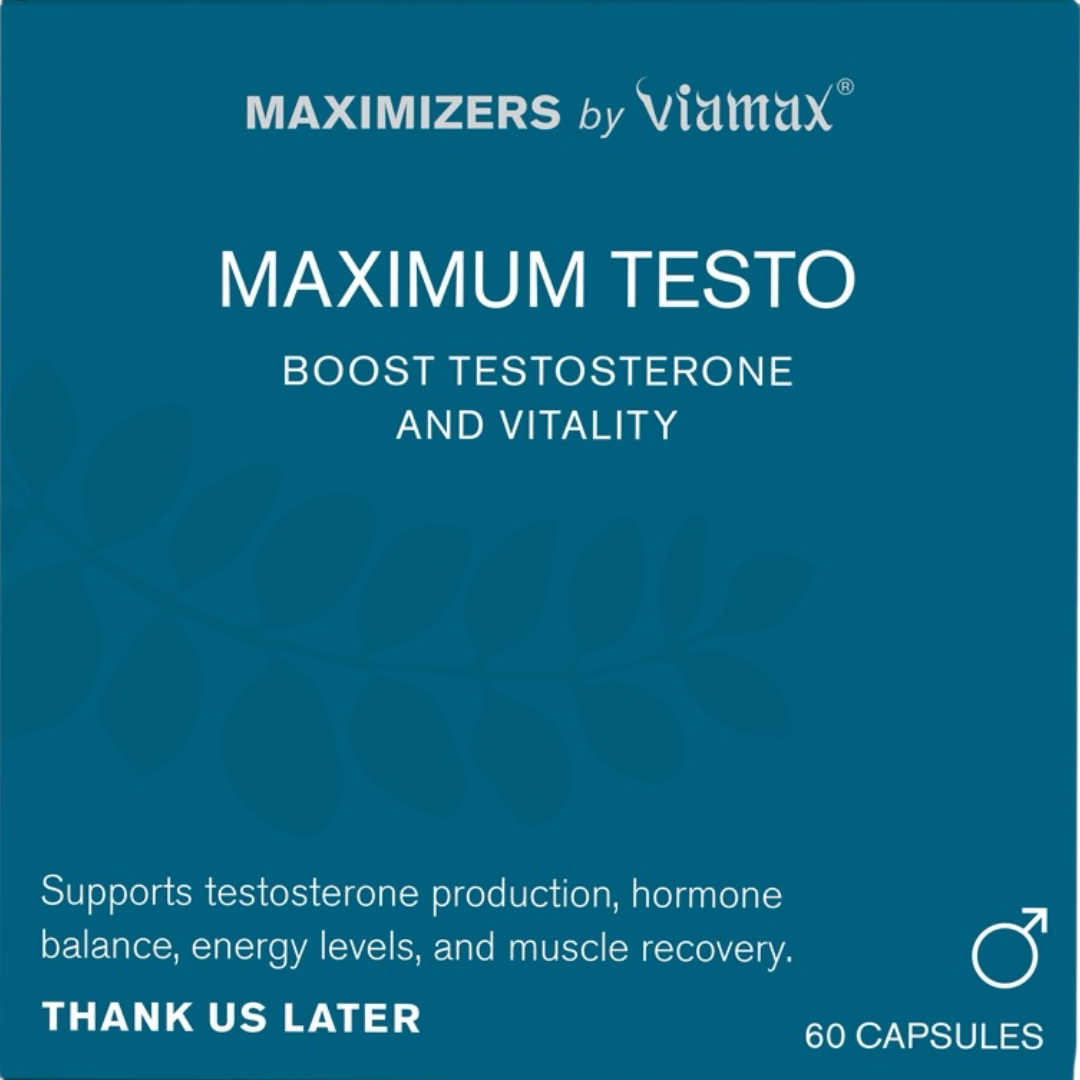 Viamax Maximum Testo – plant-based dietary supplement for men’s wellbeing