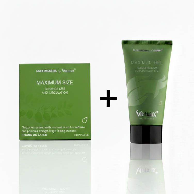 Viamax Maximum Duo - Gel + Kosttillskott